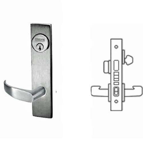 sargent 8245 lw1p mortise dormitory or exit lever lock grade 1 ansi f12